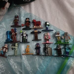 Minecraft Nano Metal Figs